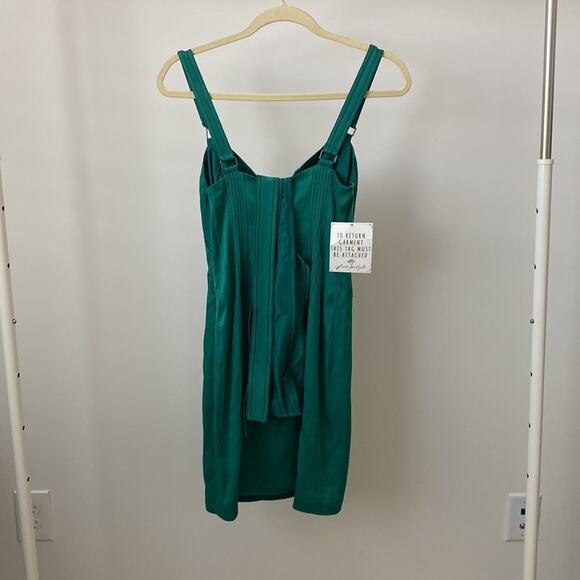 Free People Party Green Mini Dress - Picture 5 of 5